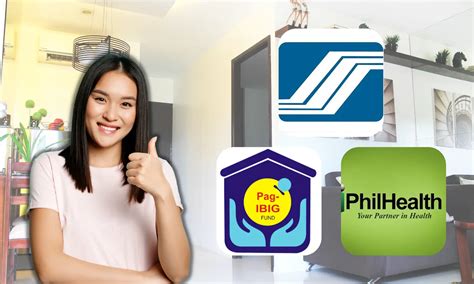 SSS, Philhealth and Pag.